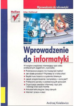 Wprowadzenie do informatyki