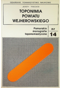 Toponimia powiatu Wejherowskiego nr 14