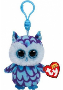Beanie Boos Oskar - Niebieska Sowa brelok