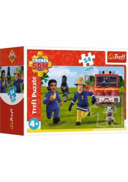 Puzzle 54 Mini Strażak Sam w gotowości 3 TREFL