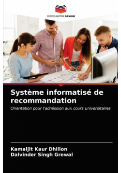 Système informatisé de recommandation