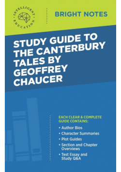 Study Guide to The Canterbury Tales by Geoffrey Chaucer