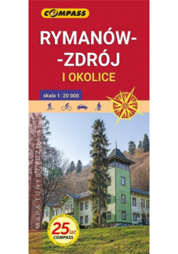 Mapa tur. - Iwonicz-Zdrój, Rymanów... 1:20 000