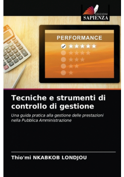 Tecniche e strumenti di controllo di gestione