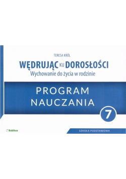 Wędrując ku dorosłości SP 7 program naucz. RUBIKON
