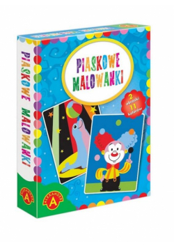 Piaskowe malowanki Foka i Klaun ALEX