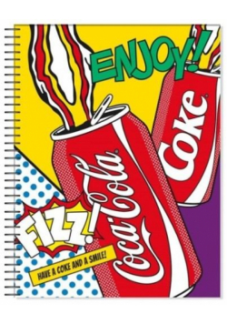 Kołonotatnik A4+/120K Coca-Cola kratka