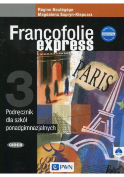Francofolie express 3 Nowa edycja SB + CD PWN