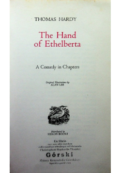 The hand of ethelberta
