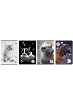 Zeszyt A5/80K linia The Sweet Pets (5szt)