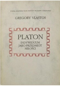 Platon Indywiduum jako przedmiot miłości