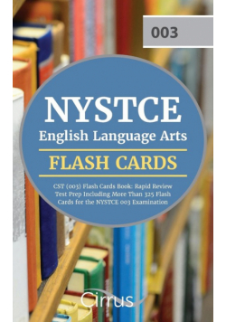 NYSTCE English Language Arts CST (003) Flash Cards Book 2019-2020