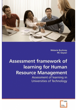 Assessment framework of learning for Human Resource Management