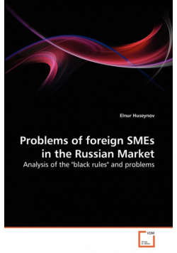 Problems of foreign SMEs in the Russian Market