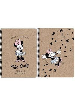 Kołozeszyt A4/80K kratka Minnie Mouse Kraft