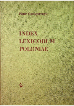 Index lexicorum Poloniae
