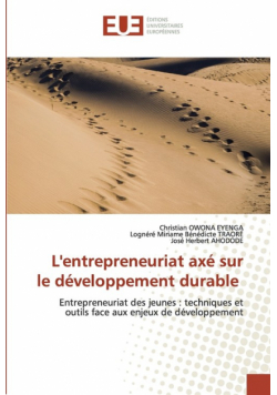 L'entrepreneuriat axé sur le développement durable