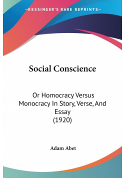 Social Conscience