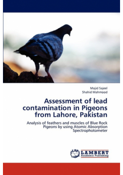 Assessment of Lead Contamination in Pigeons from Lahore, Pakistan