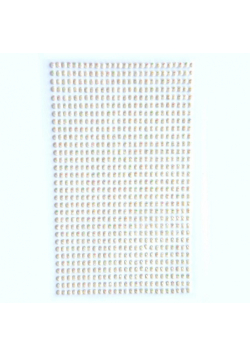 Kryształki samoprzylepne cream 3mm 806szt