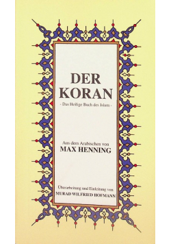 Der Koran  Almanca Kuran i Kerim Meali