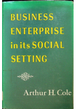 Business enterprise in its social setting