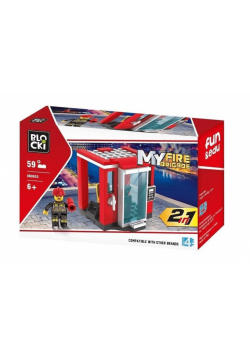 Klocki Blocki MyFireBrigade 2w1 59 el.