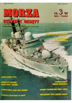 Morza statki i okręty numer 3 1997
