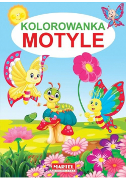 Kolorowanka. Motyle