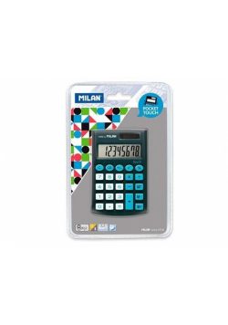 Kalkulator Pocket Touch czarny MILAN