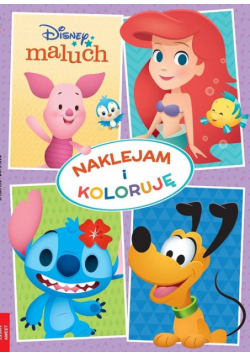 Disney maluch Naklejam i koloruję