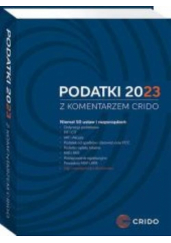 Podatki 2023 z komentarzem Crido