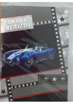 Karnet urodziny B6 Premium 59 + koperta