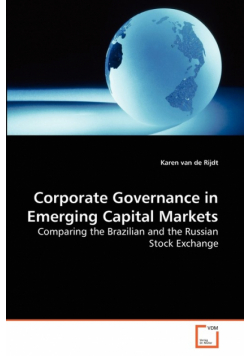 Corporate Governance in Emerging Capital Markets