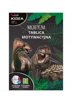 Tablica motywacyjna magnetyczna Dinozaury KIDEA