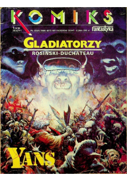 Komiks nr 1 Gladiatorzy