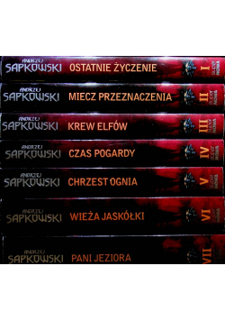 Wiedźmin tom 1 do 7