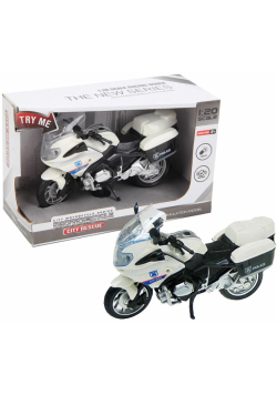 Motocykl ratunkowy z dźwiękiem i światłem