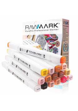 Promarkery alkoholowe purePRO 16 kolorów Skin
