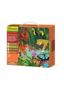 Puzzle 3D - Dżungla 4M