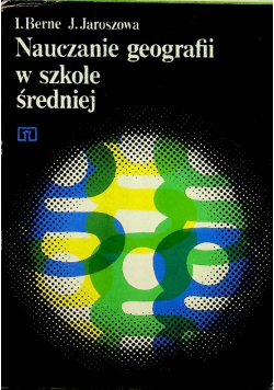 Nauczanie geografii w szkle średniej