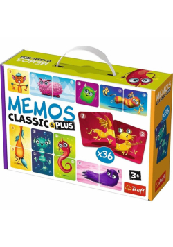 Memo Classic&Plus Cute monsters TREFL