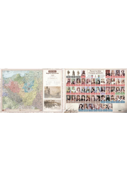 Mapa Polski A2 Laminowana Regiony Hist. ART-MAP
