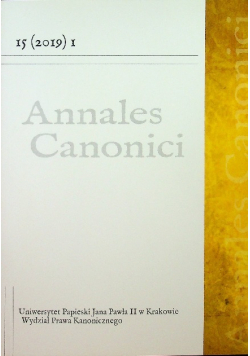 Annales Canonici nr 15