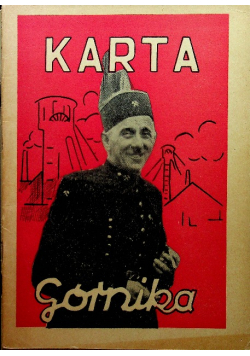 Karta górnika 1949 r.
