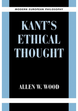 Kant's Ethical Thought