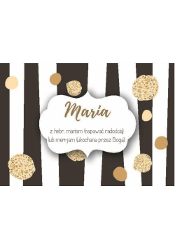 Magnes Imiona - Maria