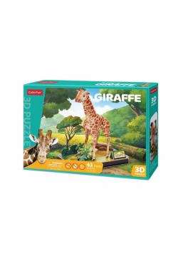 Puzzle 3D Zwierzęta Żyrafa
