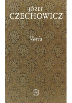 Pisma zebrane T.9 Varia