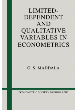 Limited-Dependent and Qualitative Variables in Econometrics
